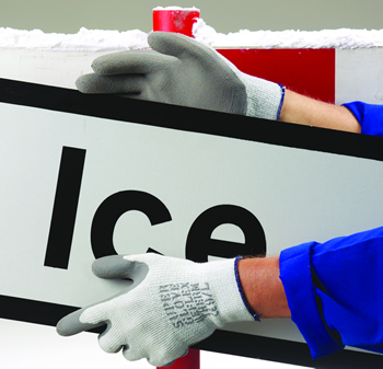 Reflex Therm - Crinkle Latex with Fleecy Liner Gloves